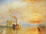 Joseph Mallord William Turner, The Fighting Temeraire tugged to her last Berth to be broken up